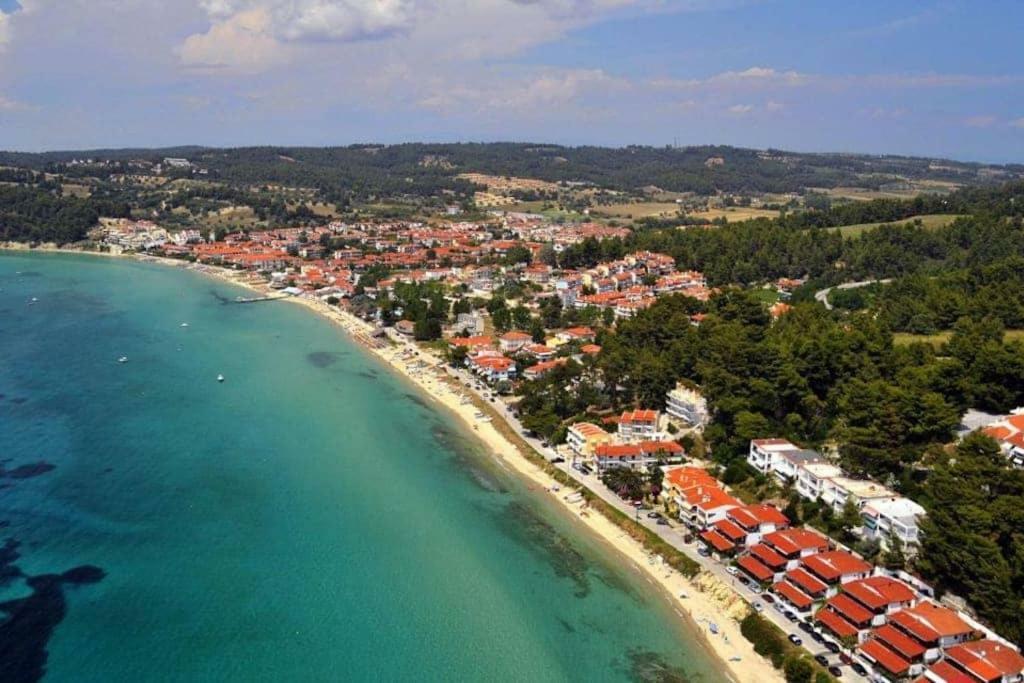 Seaside Beach House Siviri Exterior foto